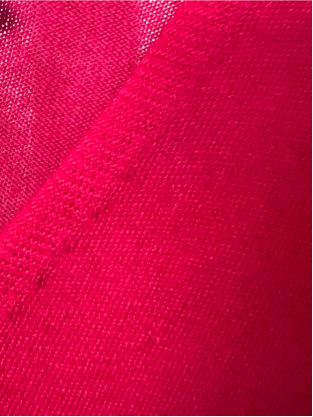 Express Red V-Neck Sweater Women's Medium - Picture 4 of 6